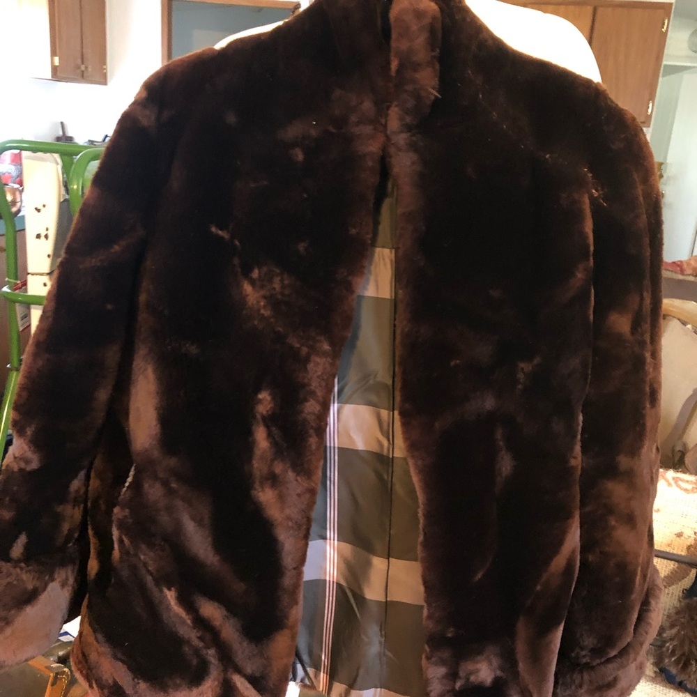 Mouton vintage coat